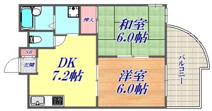 メゾン・ドゥ・フレールの物件間取画像